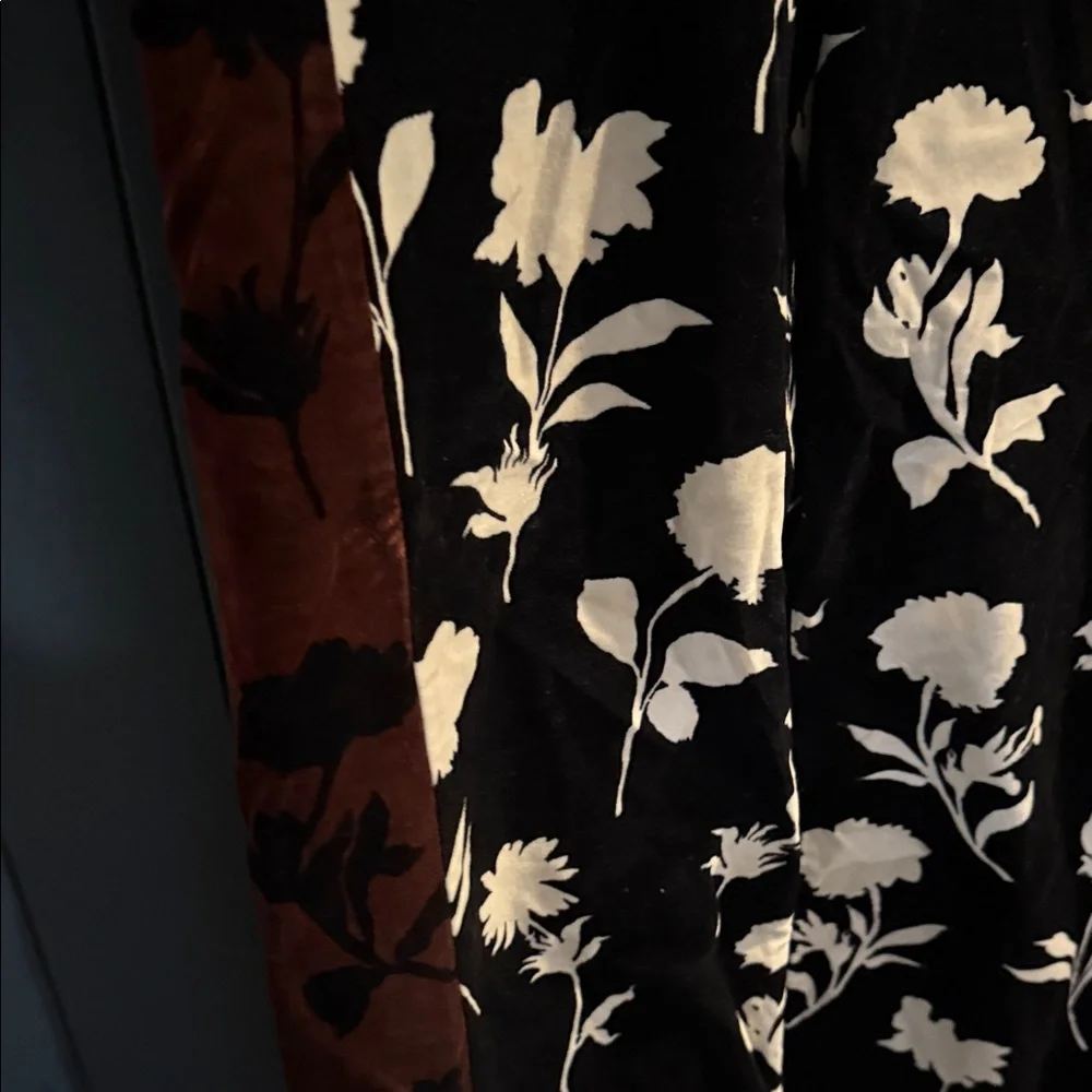 Maeve Black and Cream Floral Pants - Picture 4 of 6